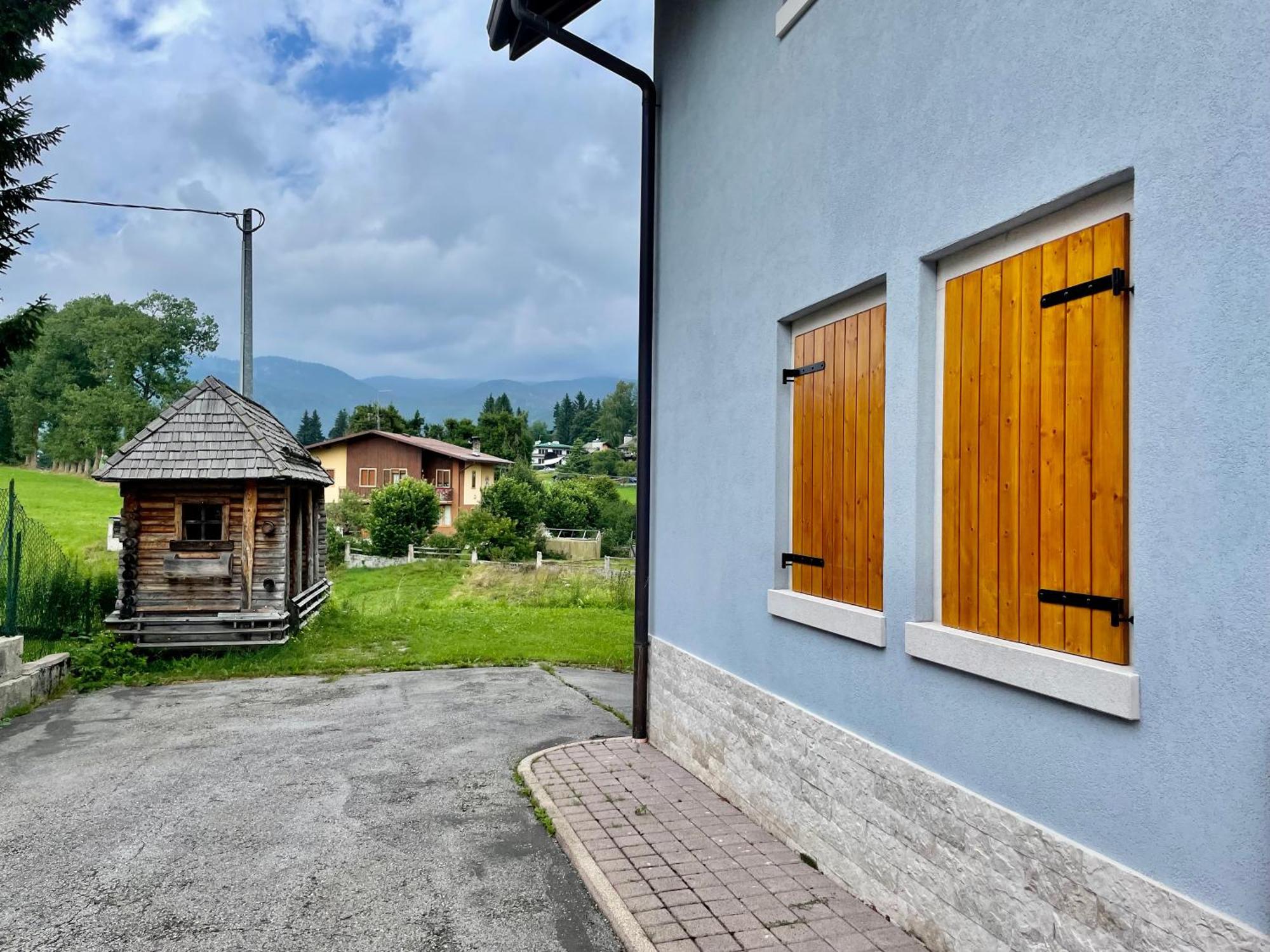 Villa Iris Asiago - Giardino E Parcheggio Bagian luar foto